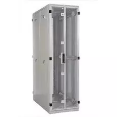 Шкаф напольный 19", 42U ЦМО ШТК-С-42.6.12-48АА серверный (600x1200) дверь перфорированная, задние двойные перфорированные 2 шт
