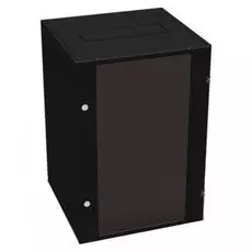 Шкаф напольный 19", 42U NT BASIC MG42-66 B 196514 600*600, дверь со стеклом, черный