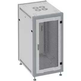 Шкаф напольный 19", 42U SYSMATRIX SL 6642.732 600x600x2000mm (ШхГхВ) передняя дверь перфорированная, задняя дверь сплошная металлическая, поворотная р