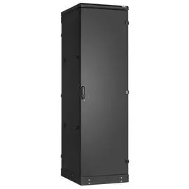Шкаф напольный 19", 42U TLK TFM-426080-MMMM-BK промышленный, цельнометаллические двери, степень защиты IP54, Ш600хВ2070хГ800мм, черный