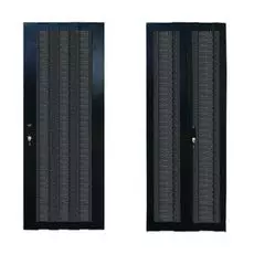 Шкаф напольный 19", 47U TWT TWT-CBB-47U-8x8-P1 Business, 800x800, черный, передняя дв. перфорир., задняя дв. распашная перфорир.
