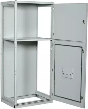 Шкаф напольный IEK YKM51-1800-800-600-31 SMART металлический сборный ВРУ-2 1800х800х600 IP31