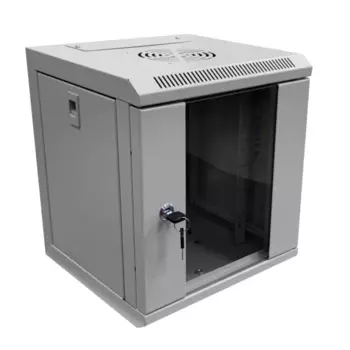 Шкаф настенный 10", 6U 5bites TC3204-06G телекоммуникационный 312х280/grey