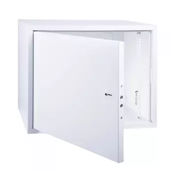 Шкаф настенный 19", 10U Rexant 04-2253 АНТИВАНДАЛЬНЫЙ 600500500мм,(ШxГxВ) RAL 7035