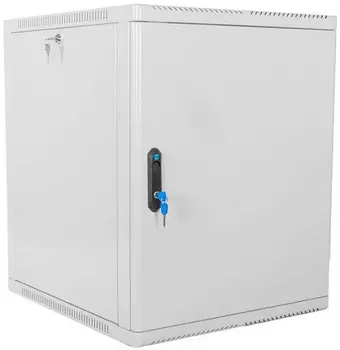 Шкаф настенный 19", 12U ЦМО ШРН-12.350.1 телекоммуникационный сварной (600 350) съёмные стенки, дверь металл