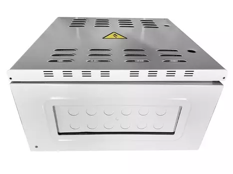 Шкаф настенный 19", 18U ЦМО ШТВ-Н-18.6.5-4ААА-Т2 уличный всепогодный, укомплектованный, (Ш600 Г500), комплектация T2-IP65