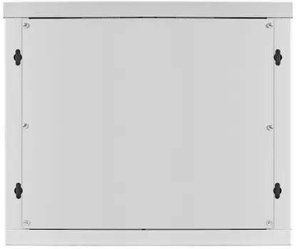 Шкаф настенный 19", 9U Exegate EC-WM-9U.600.M.GREY EX298614RUS телекоммуникационный (19", 9U, 600x600x500mm (ШхГхВ), передняя дверь металл, съемные бо