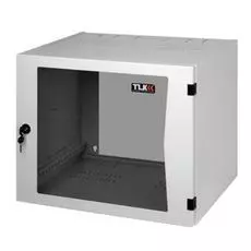 Шкаф настенный 19", 12U TLK TWS-126054-M-GY , антивандальный, Ш600хВ634хГ545мм, серый