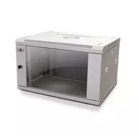 Шкаф настенный 19", 15U MDX MDX-CW2-15U-6х4-GY
