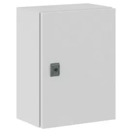Шкаф навесной DKC R5CE0432 серия CE, с глухой дверью, 400 x 300 x 200мм, IP66, с монтажной панелью, "RAM Block"