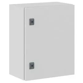 Шкаф навесной DKC R5CE0549 серия CE, с глухой дверью, 500 x 400 x 250мм, IP66, с монтажной панелью, "RAM Block"