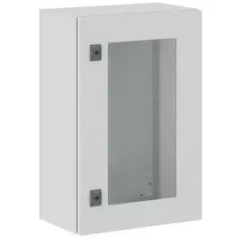 Шкаф навесной DKC R5CEX0649 серия CE, с прозрачной дверью, 600 x 400 x 250мм, IP66, с монтажной панелью, "RAM Block"