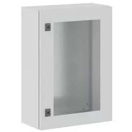 Шкаф навесной DKC R5CEX0759 серия CE, с прозрачной дверью, 700 x 500 x 250мм, IP66, с монтажной панелью, "RAM Block"