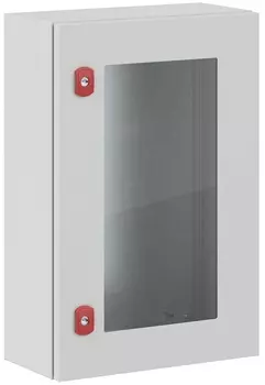 Шкаф навесной DKC R5STX0642 серия ST, с прозрачной дверью, 600 x 400 x 200 мм, IP66, с монтажной панелью, "RAM Block"