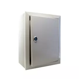 Шкаф Телеком-Мастер Мастер 1 монтажный: замок, 2 ключа, монтажная плата, 3 гермоввода, 3 заглушки; 280х230, IP31