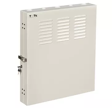 Шкаф TWT TWT-CBVRT-2U-6x10-GY настенный вертикальный, 2U 643x1083, серый