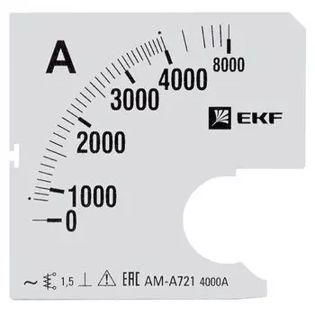 Шкала сменная EKF s-a721-4000 для A721 4000/5А-1,5