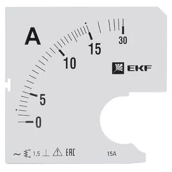 Шкала сменная EKF s-a961-15 для A961 15/5А-1,5