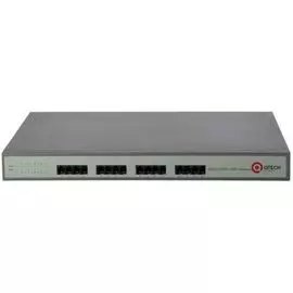 Шлюз QTECH QVI-2116-FXO 16*FXO, 4*10/100BASE-T (LAN), 10/100BASE-T (WAN), внешний БП (12В), 100-240В AC