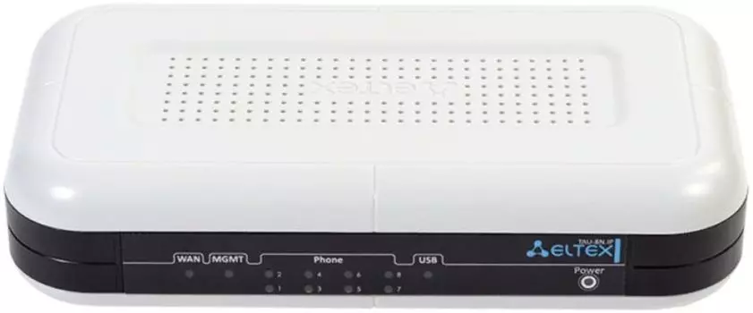 Шлюз VoiceIP ELTEX TAU-8N.IP 8xFXS, WAN, USB, SIP
