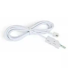Шнур тестовый 4-х контактный Hyperline KR-CABLE-6P4C