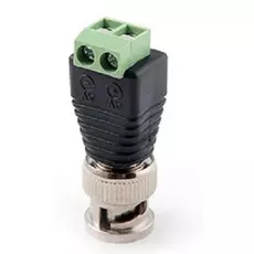 Штекер LAZSO APB810 BNC на коаксиальный кабель с клеммной колодкой под винт, 1 шт. Диапазон частот 0-1ГГц. Материал корпуса - цинк. Покрытие - никель