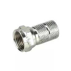 Штекер LAZSO APFT11-RG6U F-штекер навинчивающийся на кабель RG6U. 1шт. Диапазон частот 0-1 ГГц. Материал корпуса -латунь. Покрытие - никель.