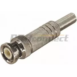 Штекер PROCONNECT 05-3075-4 BNC под пайку с пружиной металл (универсальный) (упак. 50 шт)