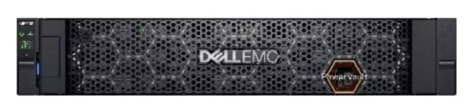 Система хранения данных Dell PowerVault ME5012 M12-8-1t 12LFF(3,5") 2U/25GbE 8 port iSCSI Dual Controller/4xSFP+ 10Gbit/noHDD/ Bezel/2x580W/1YWARR