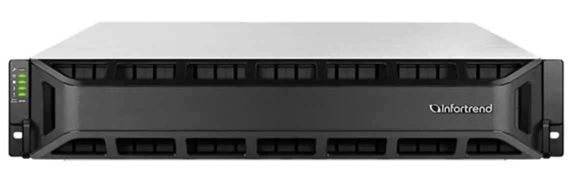 Система хранения данных Infortrend 4025GB-J CS4025G00B00J-8U32 2U/25bay, scale-out NAS, single node subsystem including 1x12 core CPU, 64GB (4x16GB) m