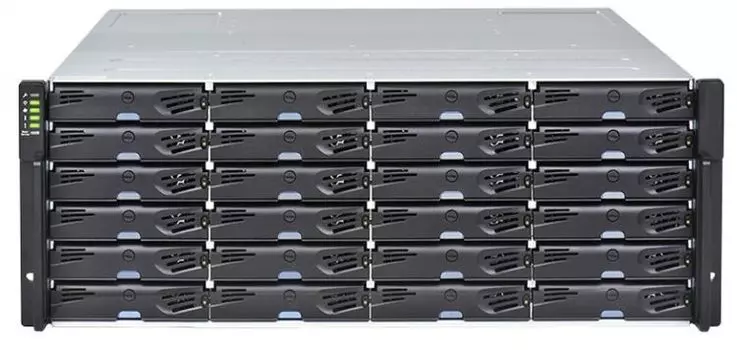 Система хранения данных Infortrend EonStor DS 2000 Gen2 DS2024R2C000C-8U32 4U/24bay Dual controller 2x12Gb SAS, 8x1G iSCSI + 2x host board, 2x4GB, 2x(