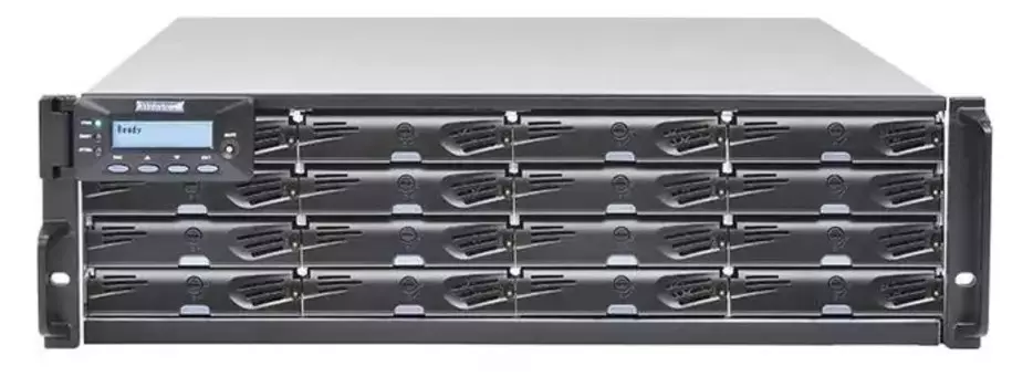 Система хранения данных Infortrend EonStor DS 3000U DS3016RUC000C-8U30 3U/16bay, dual redundant controller, 2x12Gb/s SAS EXP. ports, 8x1G iSCSI ports
