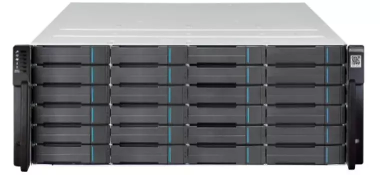 Система хранения данных Infortrend EonStor GS 2000 GS2024UR0200D-8U32 2U/24bay U.2 NVMe AFA,unified Dual controller,4x host board,4x4GB,2x(PSU+FAN),2x