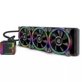 Система охлаждения жидкостная ALSEYE H360 LGA775/115X/1366/2011/2066/FM1/FM2/AM2/AM2+/AM3/AM3+/AM4 (3*120mm, 800-2000rpm, 18.3-45.2CFM, 13.5-35.2dBA)