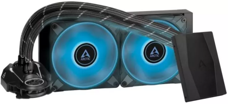 Система охлаждения жидкостная ARCTIC Liquid Freezer II-240 RGB ACFRE00099A black, 1700, 1200, 115X, 2011-3(Square ILM), 2066(Square ILM), AM5, AM4, AM