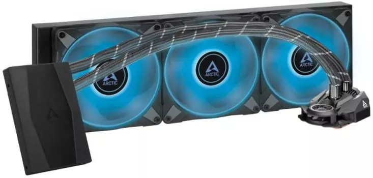 Система охлаждения жидкостная ARCTIC Liquid Freezer II-420 RGB ACFRE00111A black 1700, 1200, 115X, 2011-3(Square ILM), 2066(Square ILM), AM5, AM4, AM3