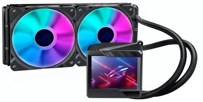 Система охлаждения жидкостная ASUS ROG RYUJIN II 240 ARGB 90RC00A1-M0UAY2 LGA1700/1200/115x/AM5/AM4/TR4 (2*120mm fan, 600-2200rpm, 70.07 CFM, 36.45 dB