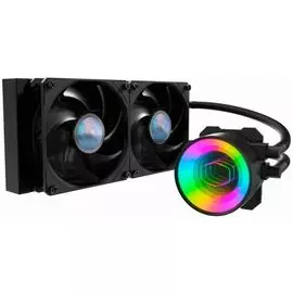 Система охлаждения жидкостная Cooler Master Masterliquid ML240 Mirror MLX-D24M-A18PK-R1 LGA2066/2011-v3/2011/115x/AM4/AM3/+/AM2/+/FM2/+/FM1 (aluminum,