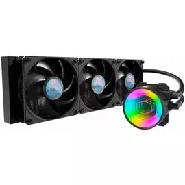 Система охлаждения жидкостная Cooler Master Masterliquid ML360 Mirror LGA2066/2011-v3/2011/115x/AM4/AM3/+/AM2/+/FM2/+/FM1 (aluminum, 3*120mm fan, 650-