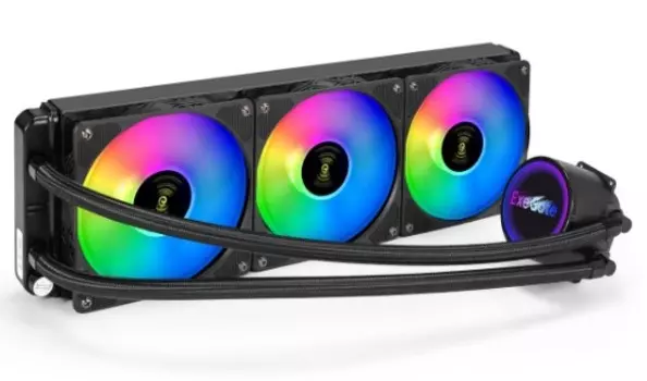 Система охлаждения жидкостная Exegate BlackWater-360.PWM.RGB EX297325RUS LGA2066/2011/1366/115x/1200/1700/1851/AM4/AM5/FM1/FM2/FM2+/AM2/AM2+/AM3/AM3+