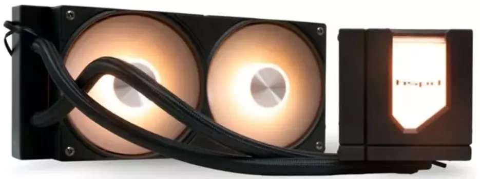 Система охлаждения жидкостная HSPD W1240-BKAA W1240 ARGB BLACK (280, 240mm, Black, ARGB/ Fans: 2x120mm, 71CFM, 27dBA, 1800RPM/ Pump height 62mm, 30dBA