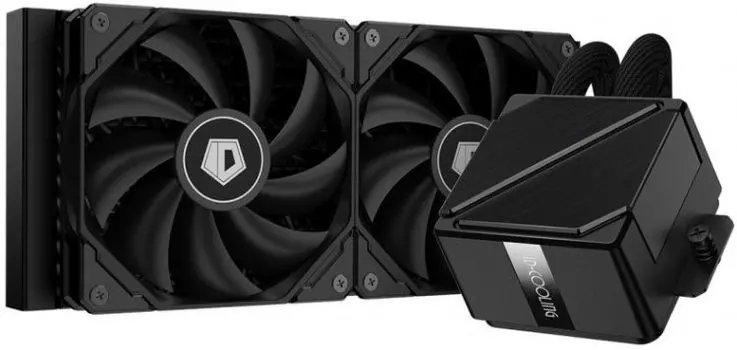 Система охлаждения жидкостная ID-Cooling DASHFLOW 240 BASIC BLACK LGA2066/2011/1700/1200/115x/AM5/AM4 (2*120mm fan, 700-1800rpm, 82.5CFM, 15.2-35.2dBA
