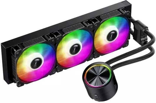 Система охлаждения жидкостная JONSBO TF 360 ARGB LGA1700/1200/115X/2011/AM4/TR4 (3*120mm, 700-1800rpm, 32.47-83.04CFM, 4-pin PWM) RET