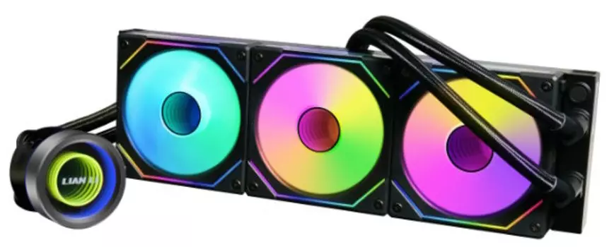 Система охлаждения жидкостная Lian Li GA II Trinity 360 SL-INF G89.GA2T36INB.R0 LGA 1700 / 1200 / 115x AM5 / AM4 (3x120mm, 300-2100rpm, 3*61.3CFM, 29d