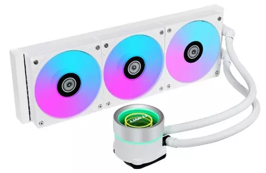Система охлаждения жидкостная Lian Li GA II Trinity 360 G89.GA2T36W.R0 LGA 1700 / 1200 / 115x AM5 / AM4 (3x120mm, 300-2450rpm, 3*79.9CFM, 30dBA, 3pin