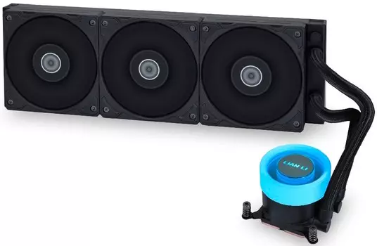 Система охлаждения жидкостная Lian Li GA II Lite 360 Perfomance Black G89.GA2L36PB.R0 LGA1700/1851/AM4/AM5 (3*120mm, 200-2500rpm, 73.14CFM, 29.8dBa)