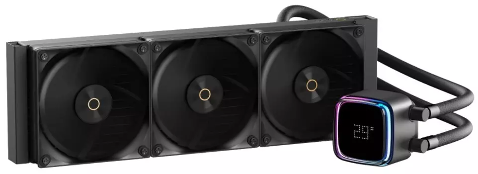 Система охлаждения жидкостная Ocypus Iota-L36-BK LGA115x/1200/1700/1851/AM4/AM5 (TDP 300W, 500-2000rpm, 77CFM, 29dBa, 4-pin PWM, 3*120x120mm, black)