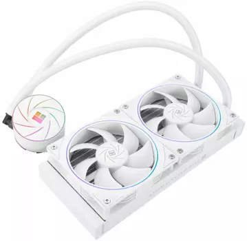 Система охлаждения жидкостная Thermalright Aqua Elite White 240 ARGB V2 LGA115X/1200/1700/1851/2011/2066/AM4/AM5 (2*120mm, 2000rpm, 68.9CFM, 28dBa)