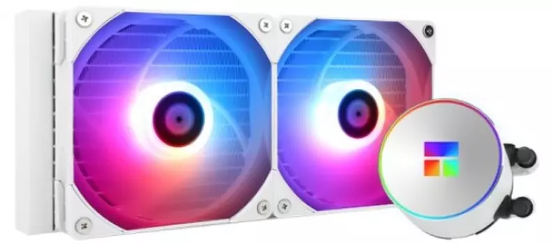 Система охлаждения жидкостная Thermalright Frozen Magic 240 WHITE ARGB LGA115X/1200/2011/2066/AM4/AM3/FM1/FM2 (2*120mm fan, 1500rpm, 66.17CFM, 25.6dBA