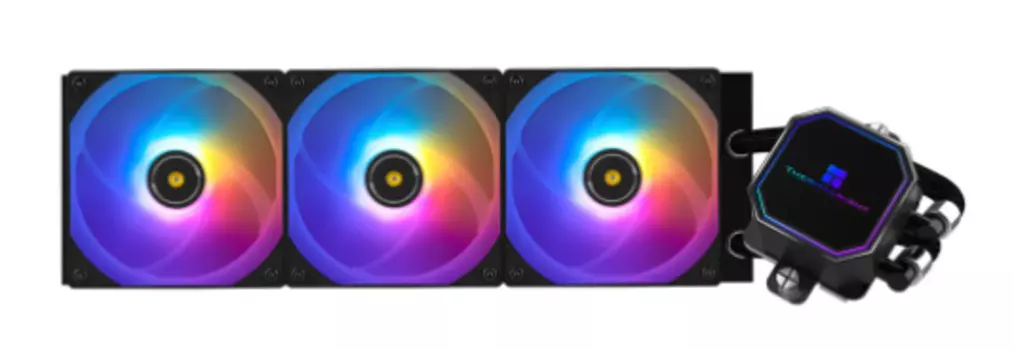 Система охлаждения жидкостная Thermalright Frozen Prism 360 Black ARGB F-PRISM-360-BL-ARGB LGA1366/115X/1200/1700/2011/2011-3/2066/AM4/AM5 (3*120mm fa